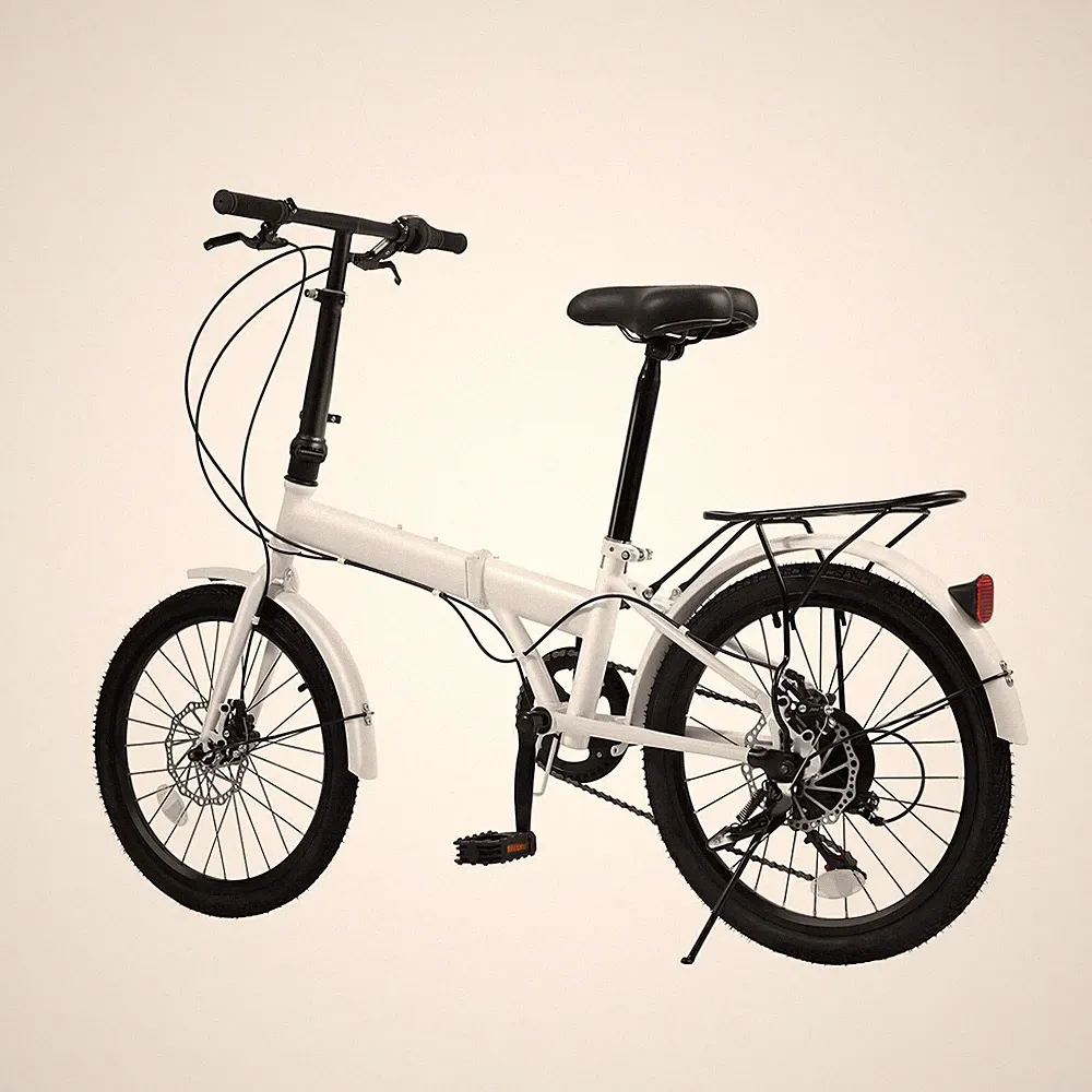 20 inch 7 Speed Folding City Bike Bicycle Folding Bike for Adults Lightweight