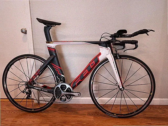 56CM FELT DAII TRIATHLON (TRI)/TIME TRIAL (TT) CARBON BICYCLE - DURA-ACE - 700C