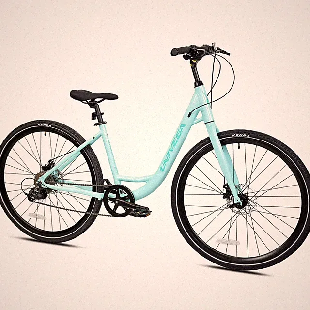 700C Montega Sport Step Thru Comfort Hybrid Adult Bicycle Small Frame Fits Rider