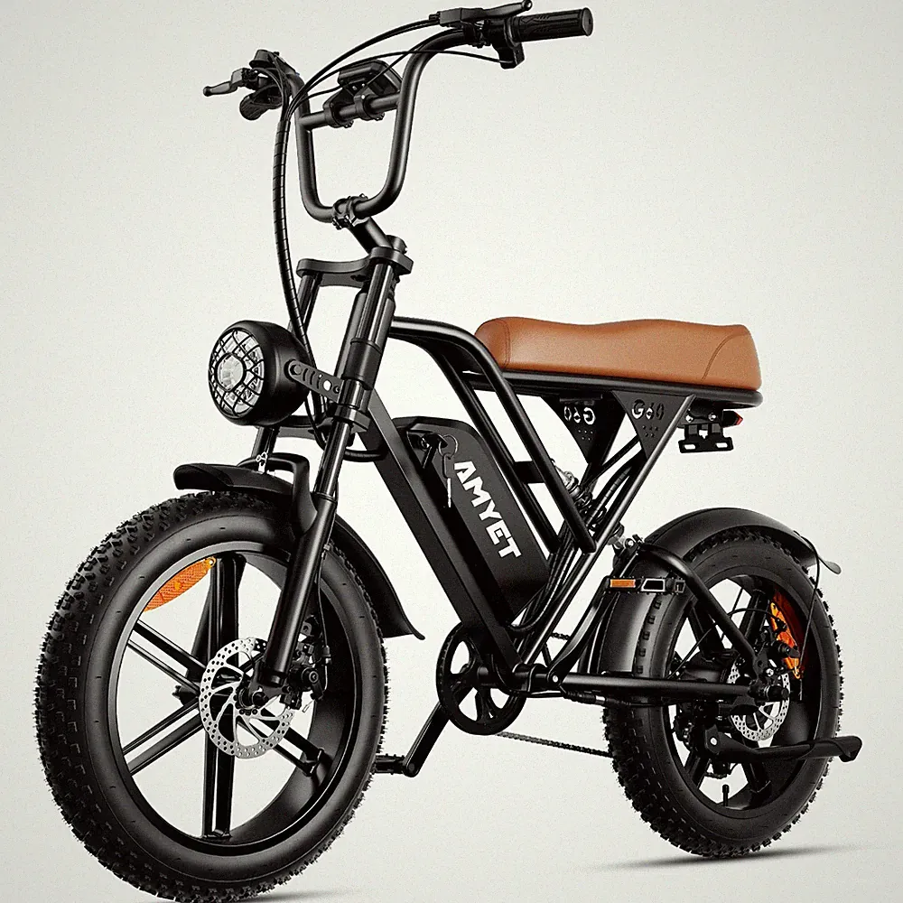 AMYET Electric Bike For Adult 1500W 48V/20Ah Fat Tire Ebike Mountain e Bicycle