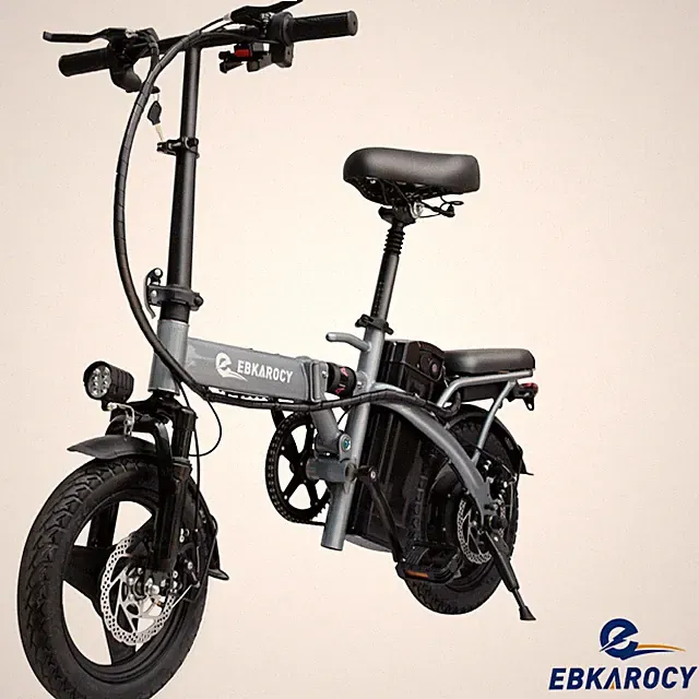 EBKA Adult Folding Ebike 14" 400W 48V ElectricBike Bicycle City E-Bike