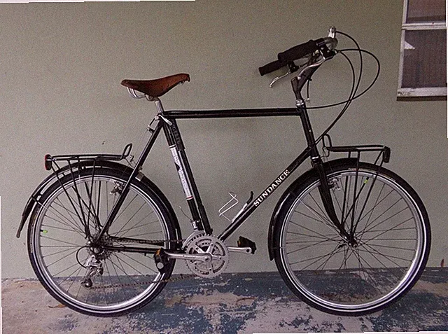 Vintage Fuji Sundance Bicycle converted to a Commuter Bike.